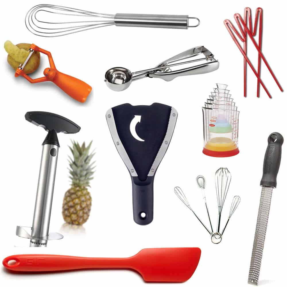 Stocking Stuffer Gift Ideas - must-have and fun kitchen and food related gift guide ranging from $3 - $30