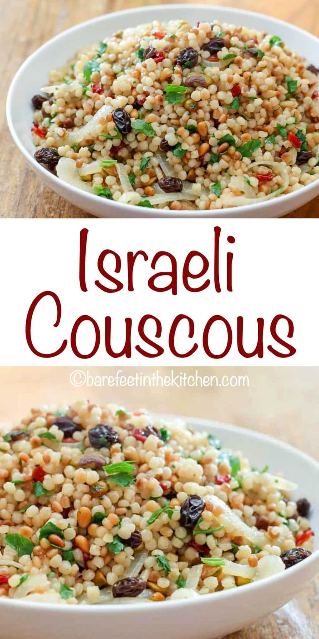 Israeli Couscous - Barefeet in the Kitchen