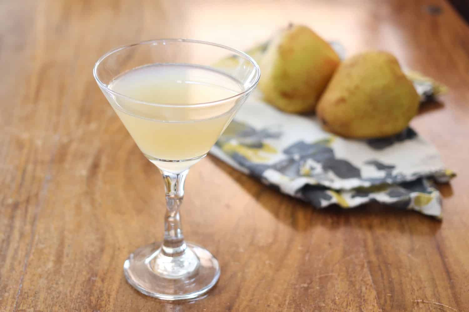 Fresh Pear Martini