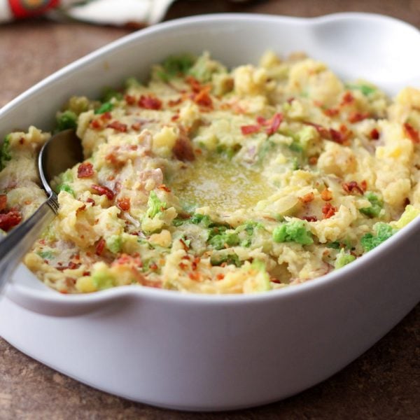Classic Colcannon with Bacon - Barefeet In The Kitchen