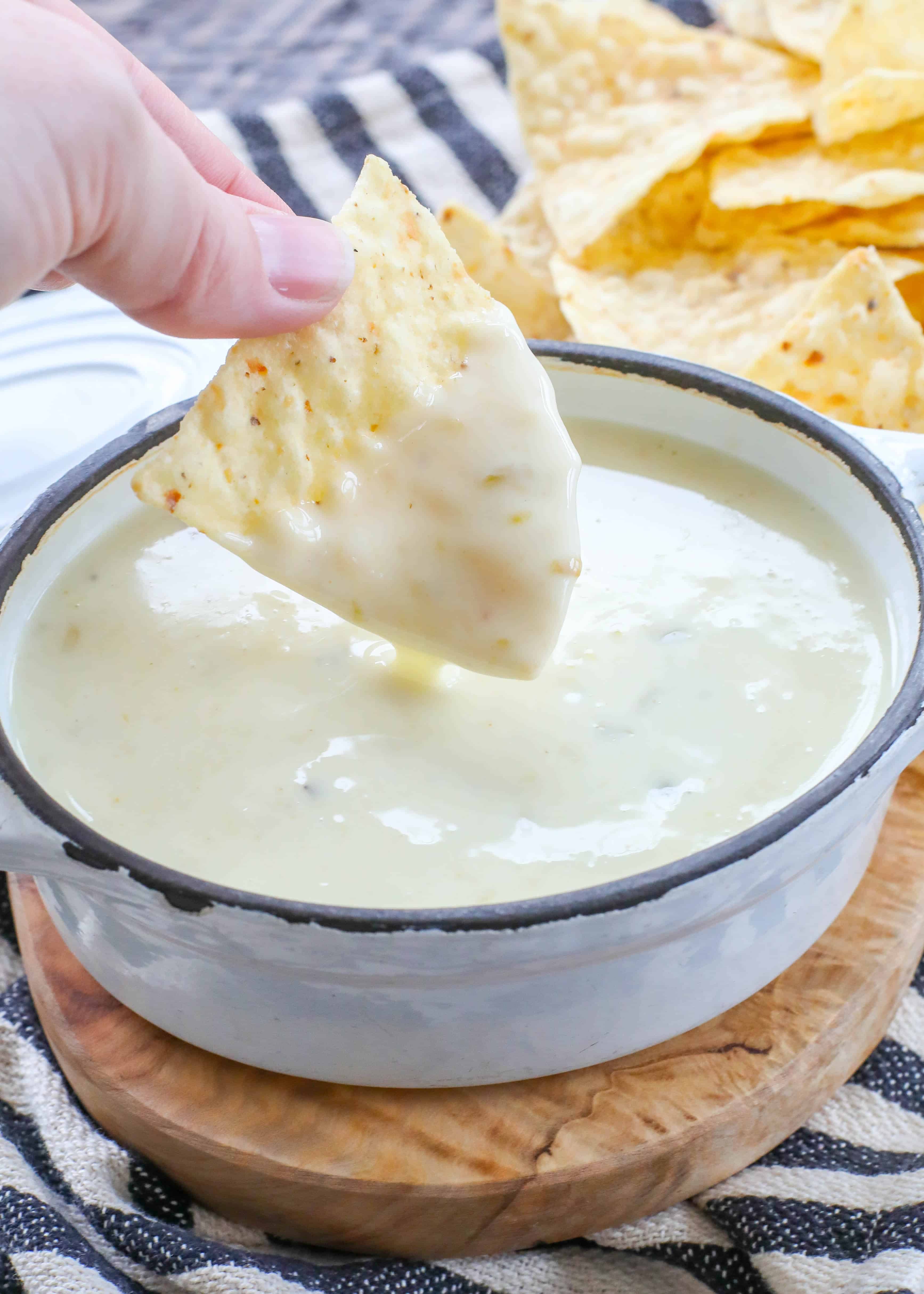 The BEST Queso Blanco Dip