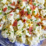 Bacon + Eggs + Potatoes + Ranch Dressing = one seriously awesome side dish for summer