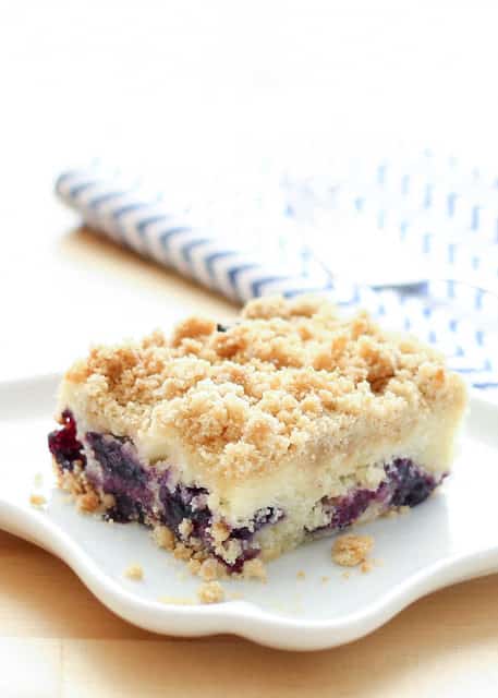 The BEST Blueberry Coffee Cake - gluten free and traditional recipes by barefeetinthekitchen.com