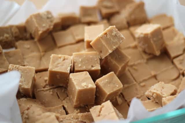 Creamy Peanut Butter Fudge Recipe by Barefeet In The Kitchen