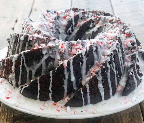 Chocolate Peppermint Layer Cake - Heathers Home Bakery