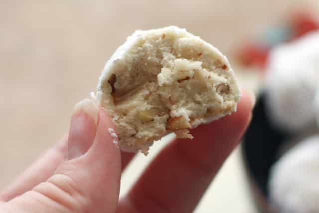Mexican Wedding Cookies - get the recipe at barefeetinthekitchen.com