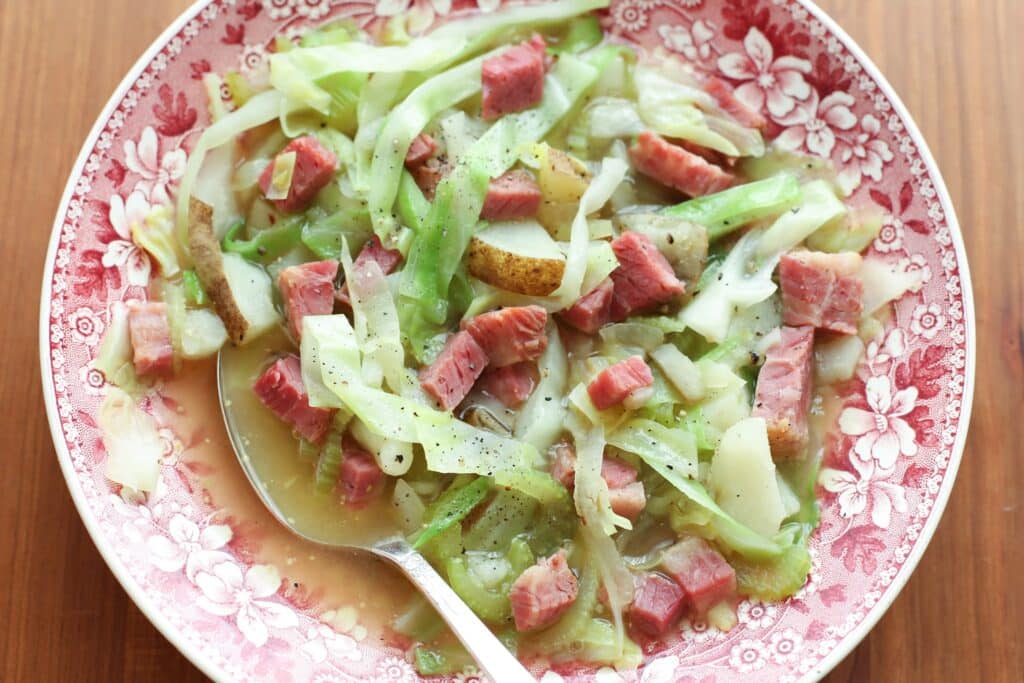 corned beef and cabbage stew