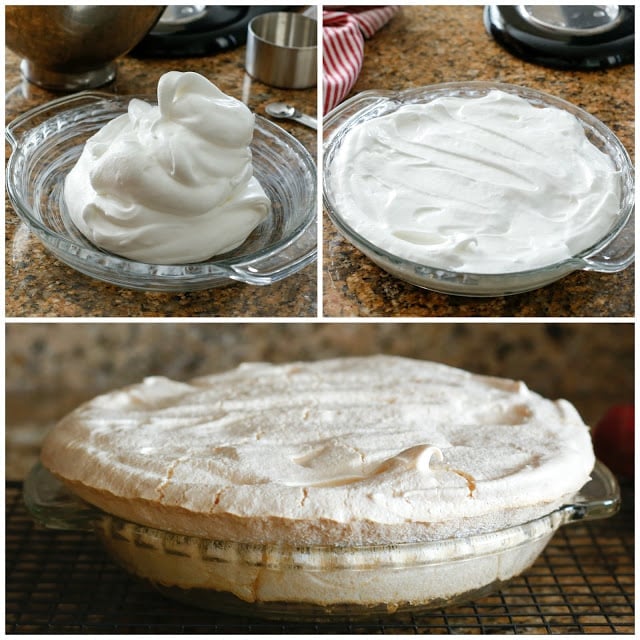 Tips for making a Meringue Pie Crust! (It's crazy easy!!) recipe at barefeetinthekitchen.com