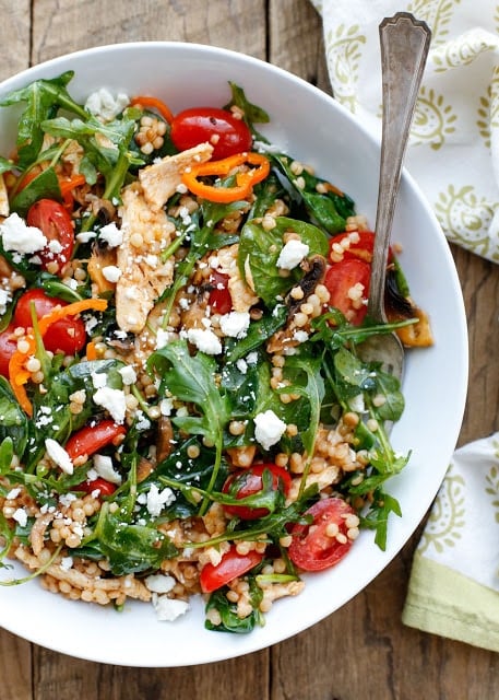 Couscous Chicken Salad - I could eat this every single day!