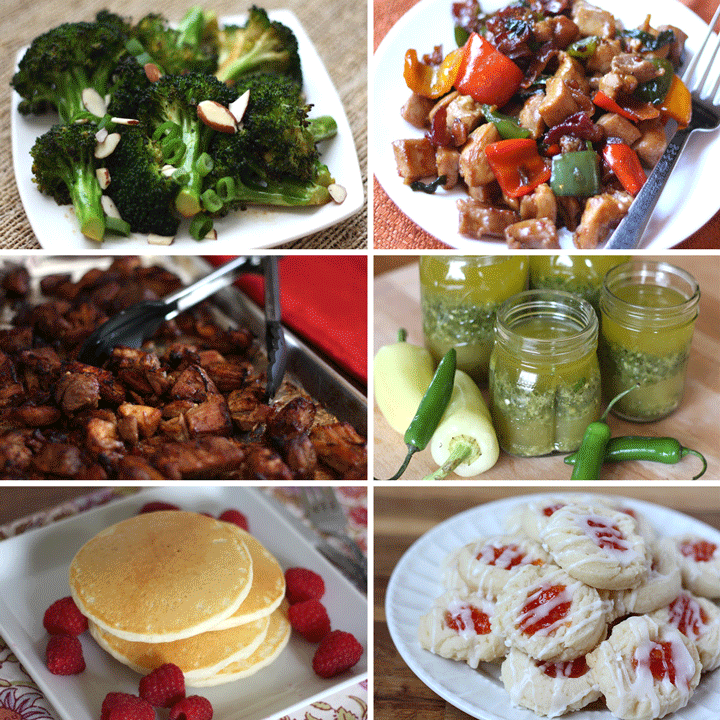 A bunch of different types of food on a plate, with Kitchen and Blog
