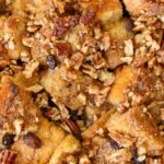 This French Toast Bake is filled with pralined pecans!