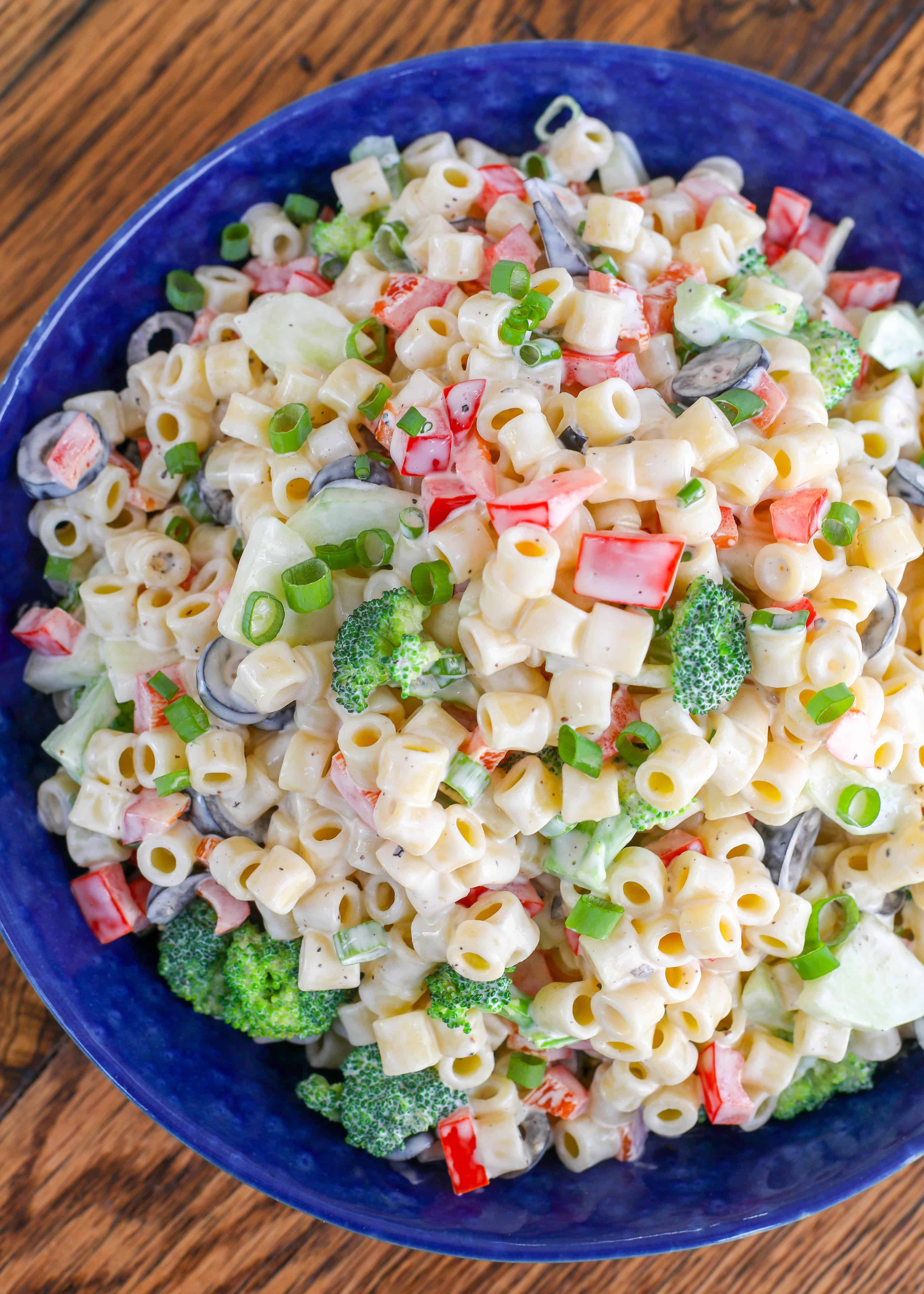 Esitellä 50+ imagen creamy pasta salad recipe