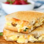 Breakfast Grilled Cheese is always a great idea!