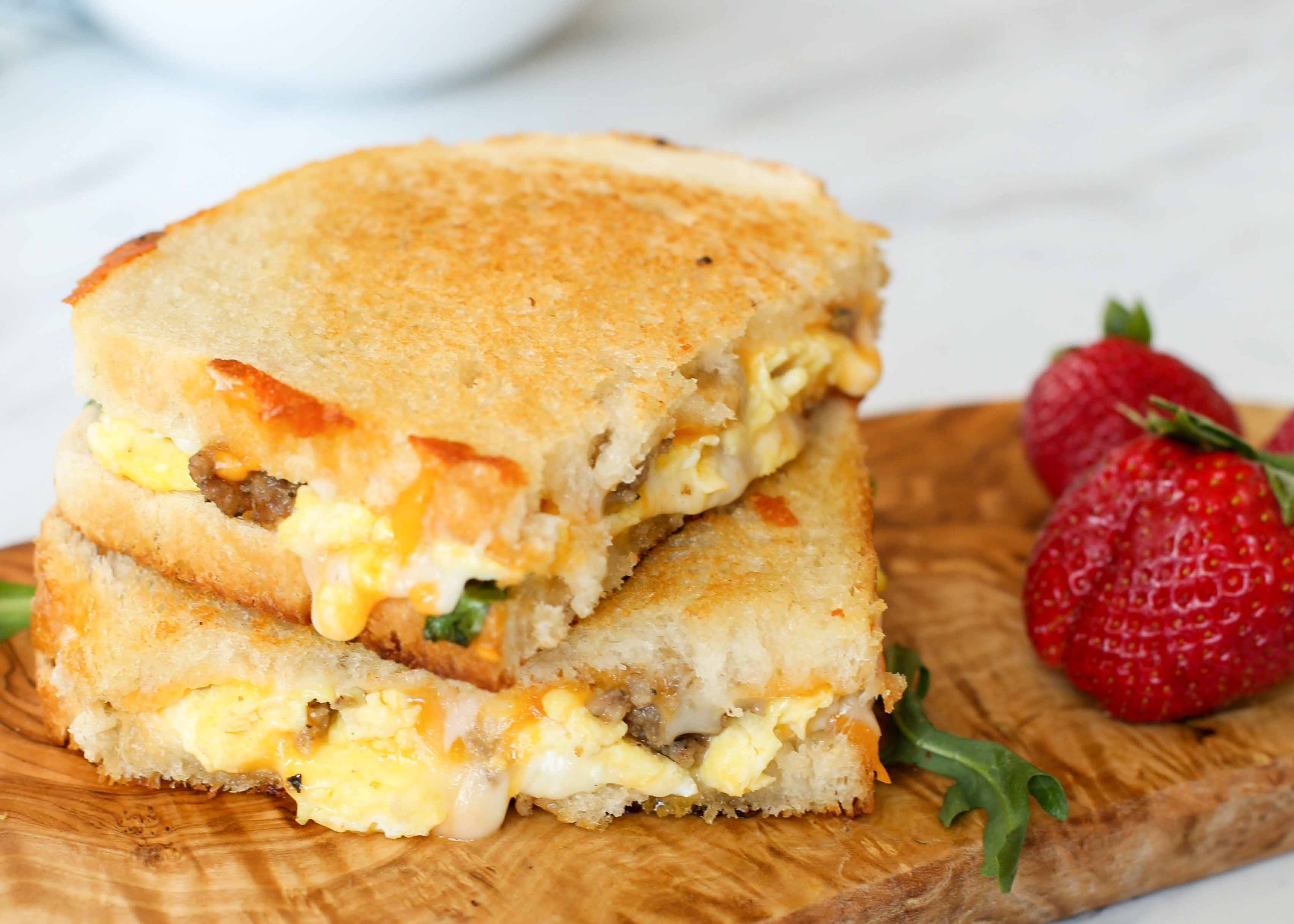 Grilled Egg & Cheese Sandwich - CPA: Certified Pastry Aficionado
