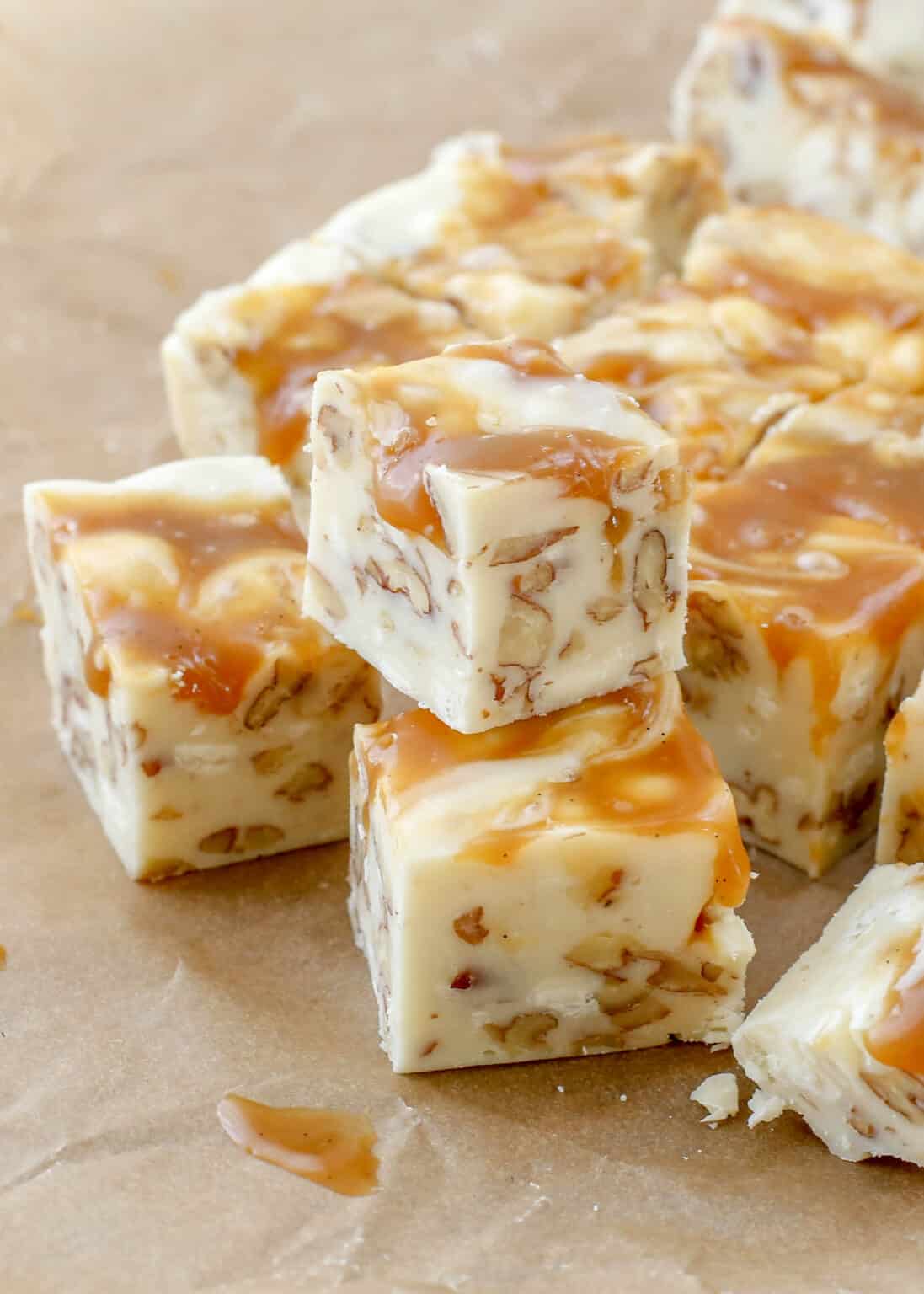 White Chocolate Caramel Fudge Barefeet Within The Kitchen The Greatest Barbecue Recipes