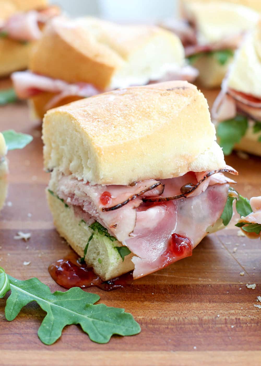 This really might be the best ham sandwich of your life! get the recipe at barefeetinthekitchen.com