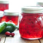 Cranberry Pepper Jam - get the recipe at barefeetinthekitchen.com