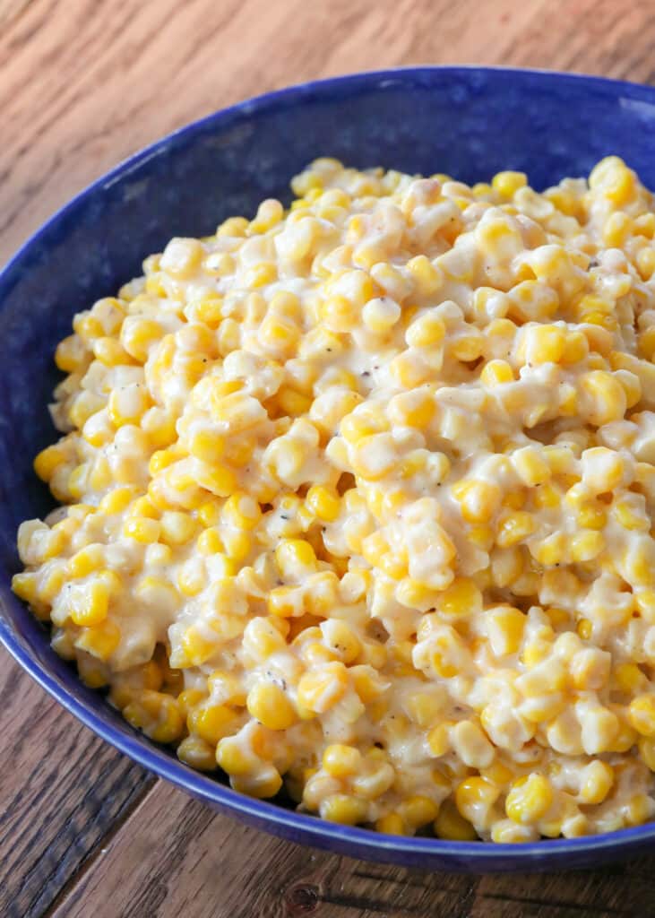 Slow Cooker Creamed Corn is a hit side dish for any occasion!