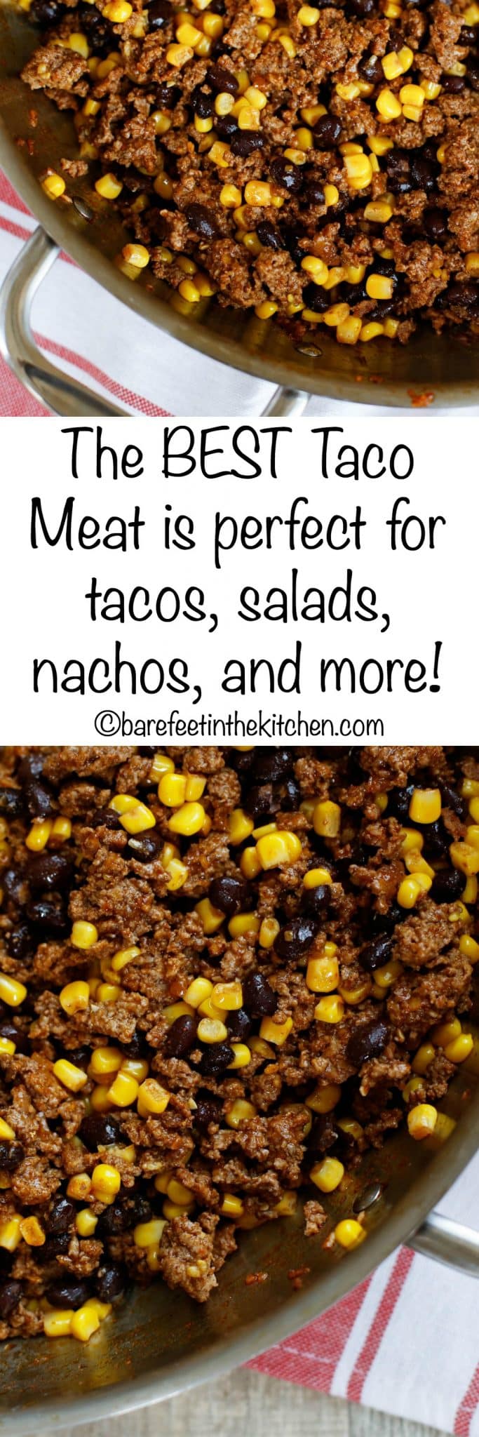 The Best Taco Meat You've Ever Tasted! | Barefeet In The Kitchen