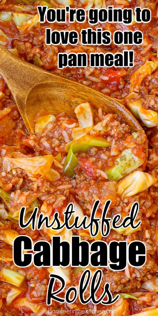 Unstuffed Cabbage Rolls are a family dinner that comes together in just minutes!