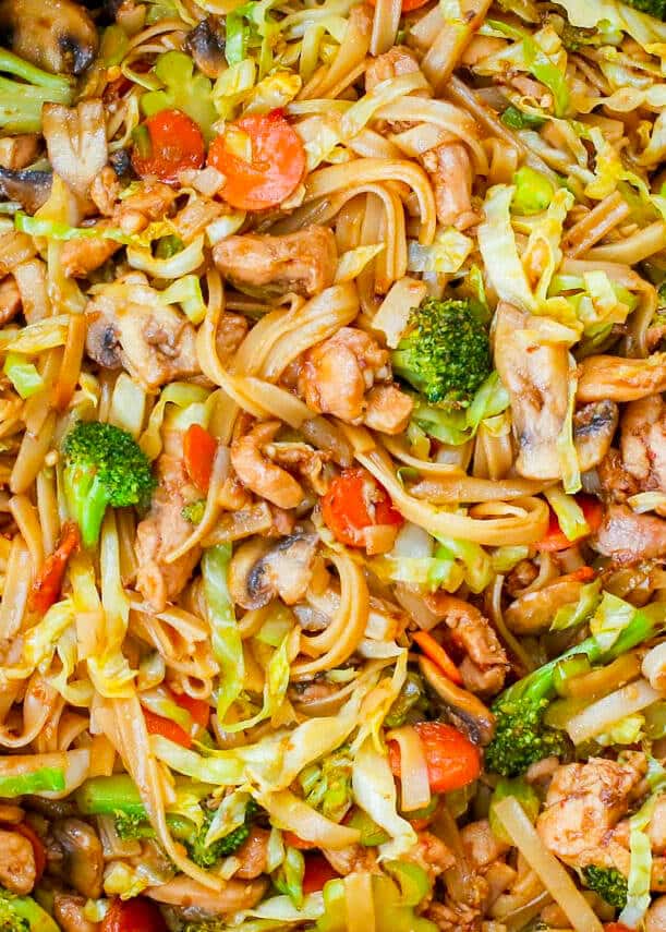 Stir Fry Noodles with Vegetables