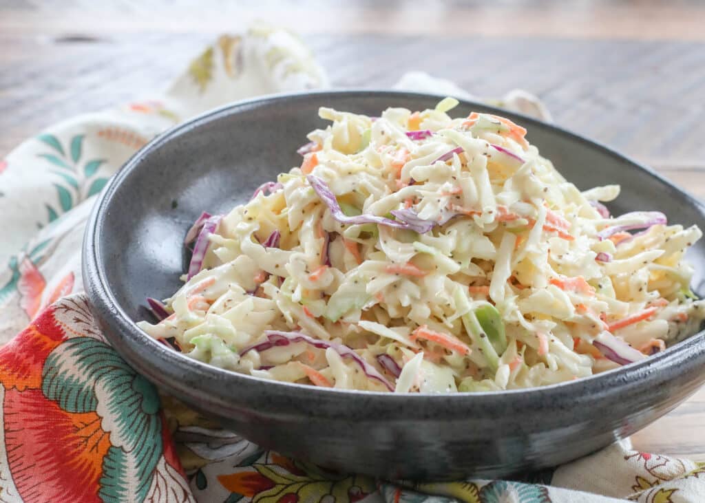 Creamy Southern Style Coleslaw