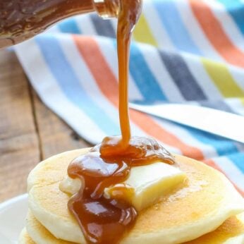 Buttermilk Syrup is a must for pancake breakfasts!