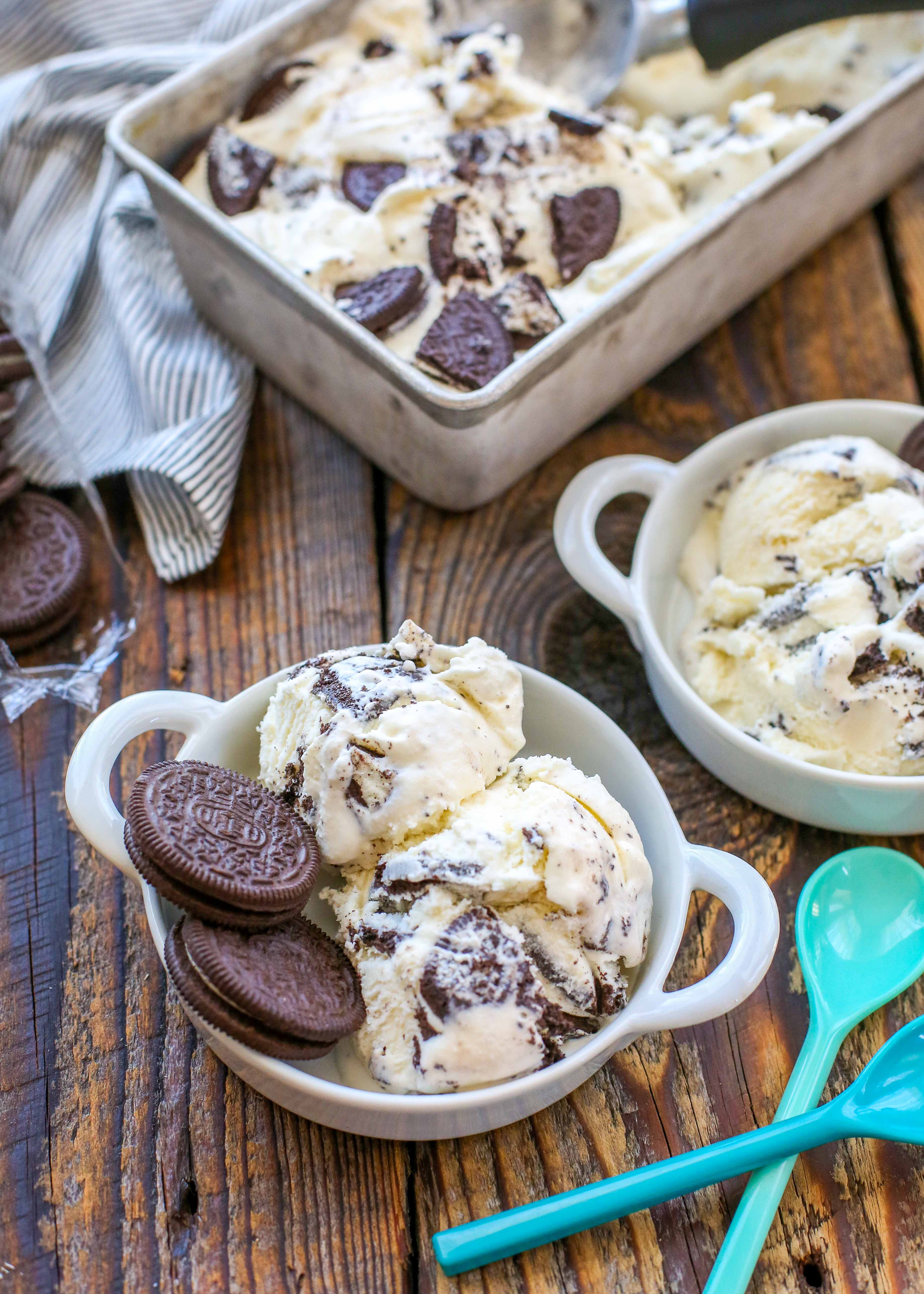 Homemade Cookies-And-Cream Ice Cream Recipe