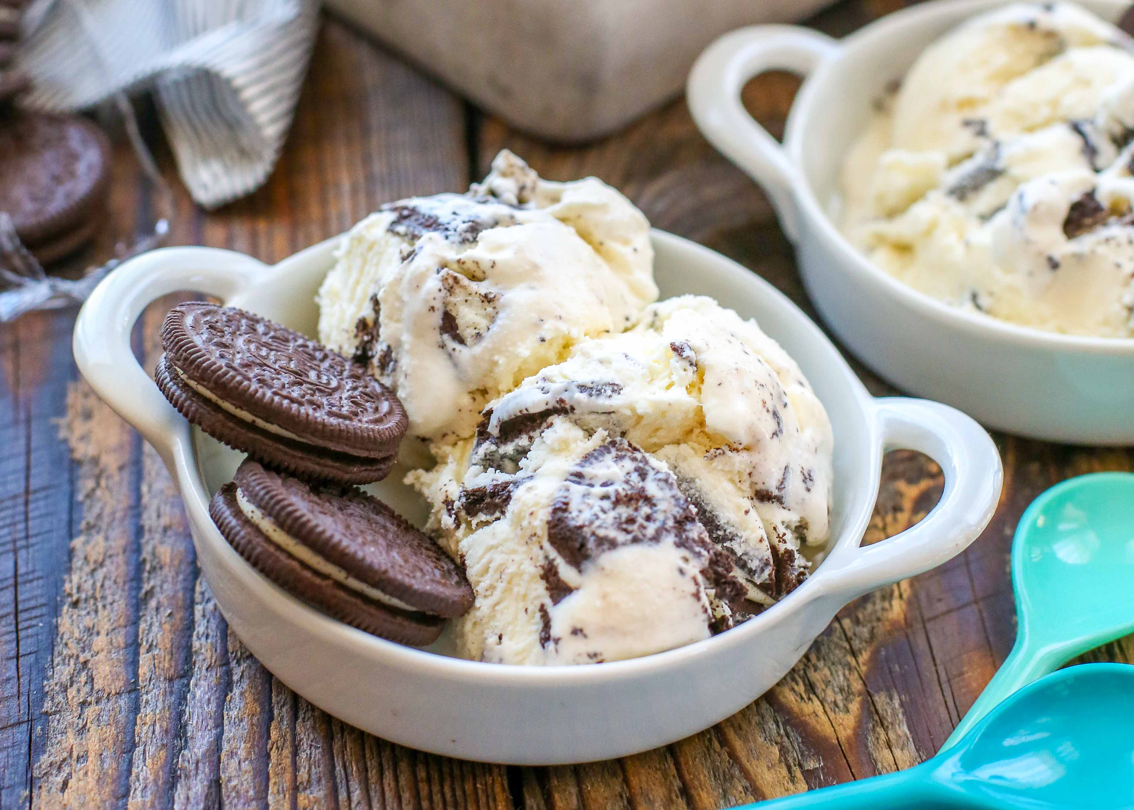 Cookies and Cream Ice Cream - SueBee Homemaker
