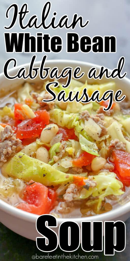 Italian Cabbage and Sausage Soup 