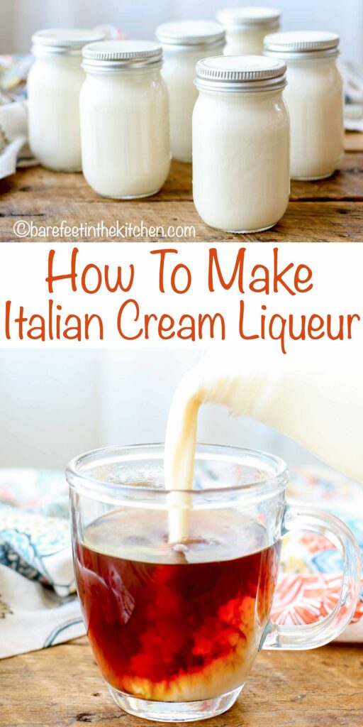 Italian Cream Liqueur is a holiday favorite
