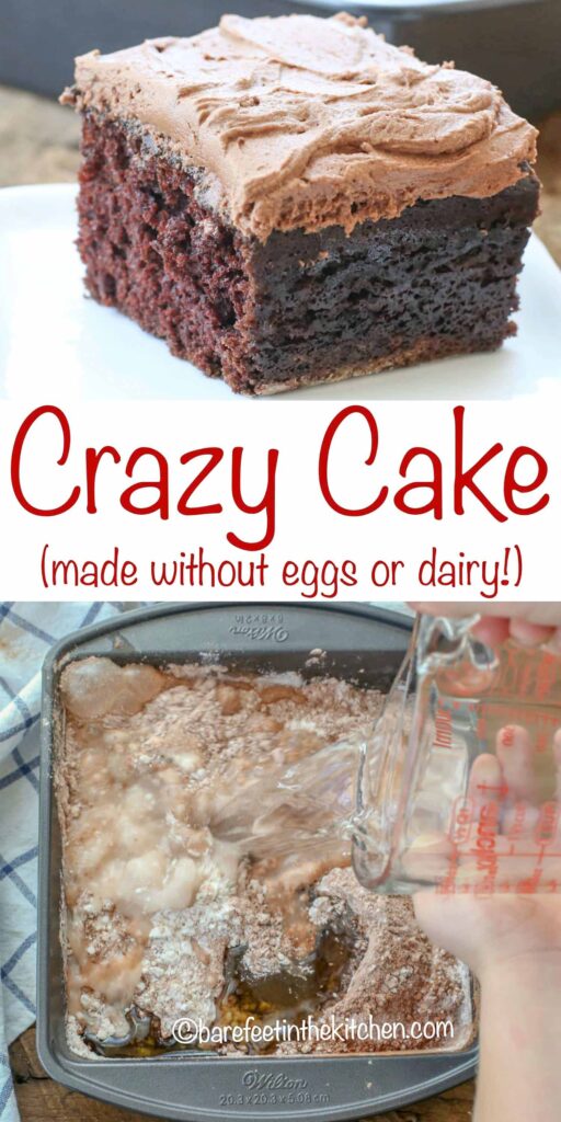 How To Make A Crazy Cake