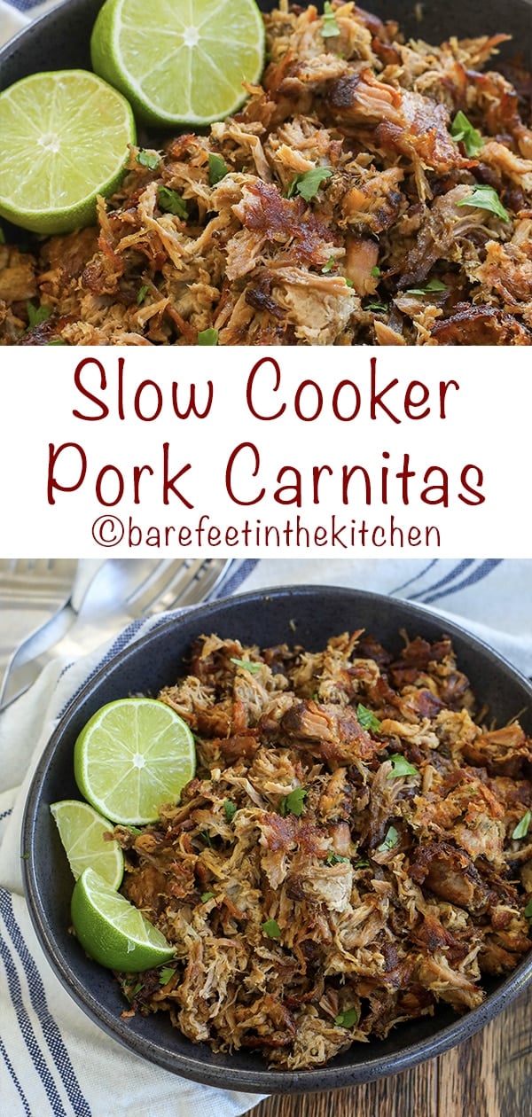 Juicy Crispy Slow Cooker Carnitas Barefeet In The Kitchen,Pork Tri Tip Recipe