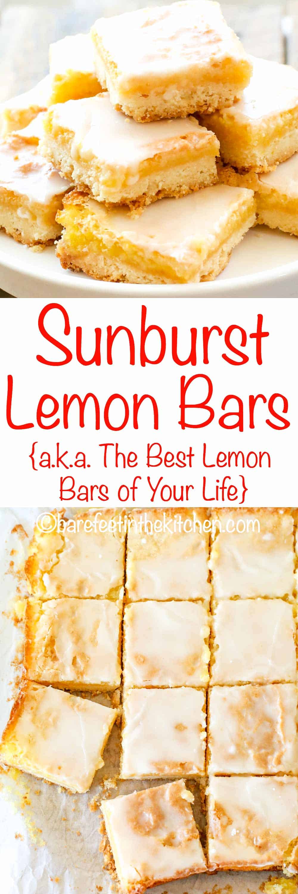 The Best Lemon Bars of Your Life - Barefeet In The Kitchen
