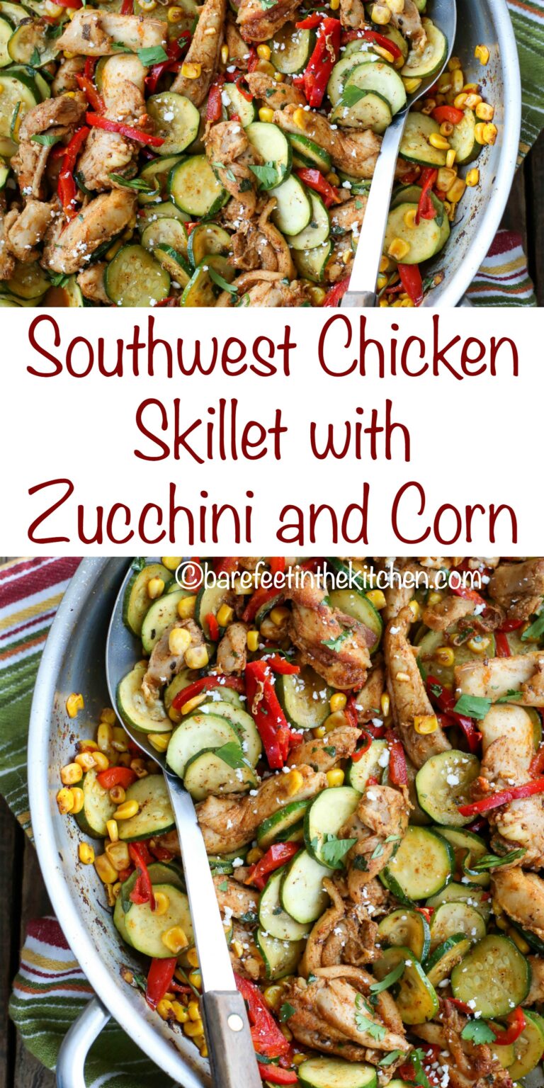 Southwest Chicken Skillet - Barefeet in the Kitchen
