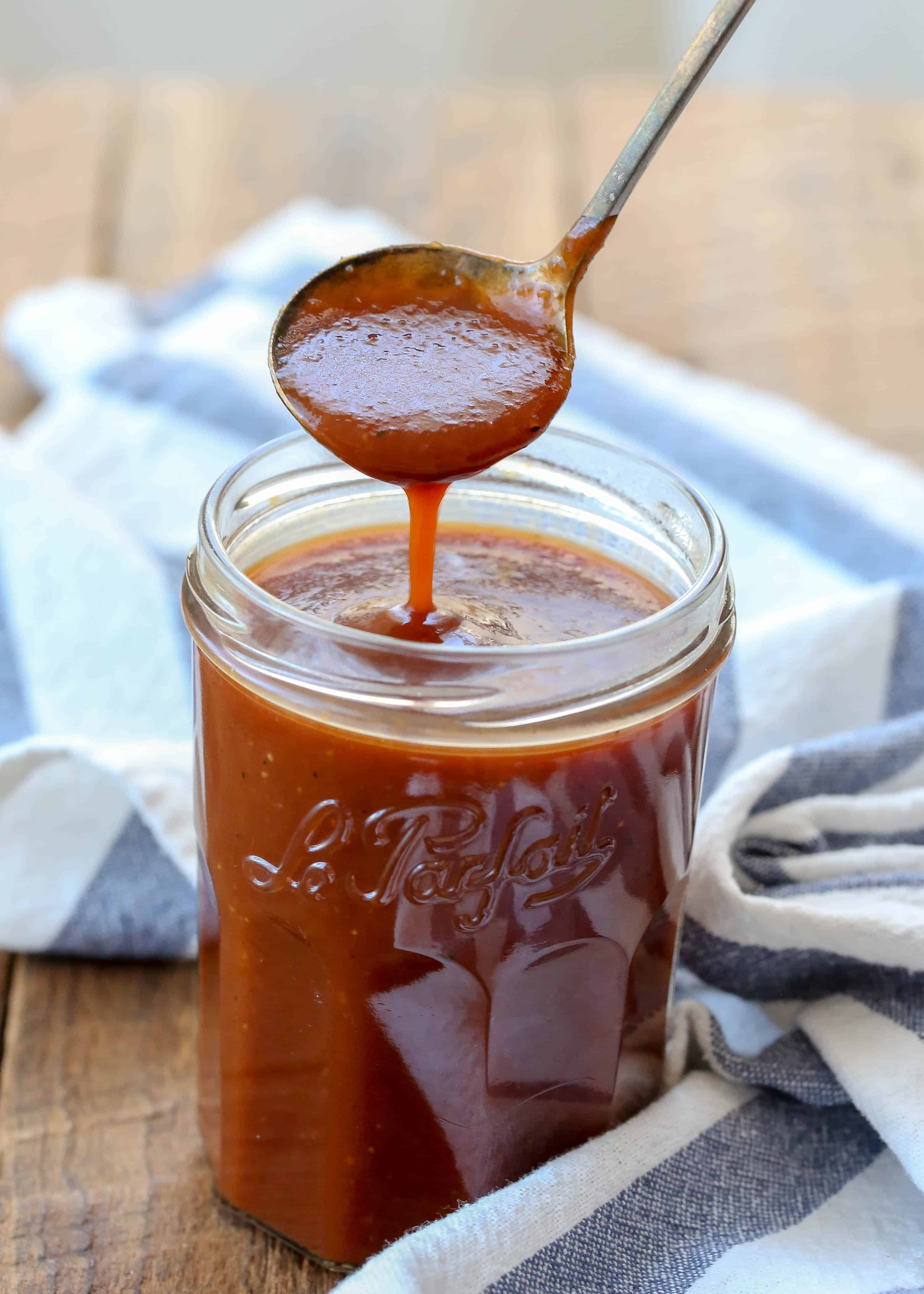 Tangy Memphis BBQ Sauce | Barefeet In The Kitchen