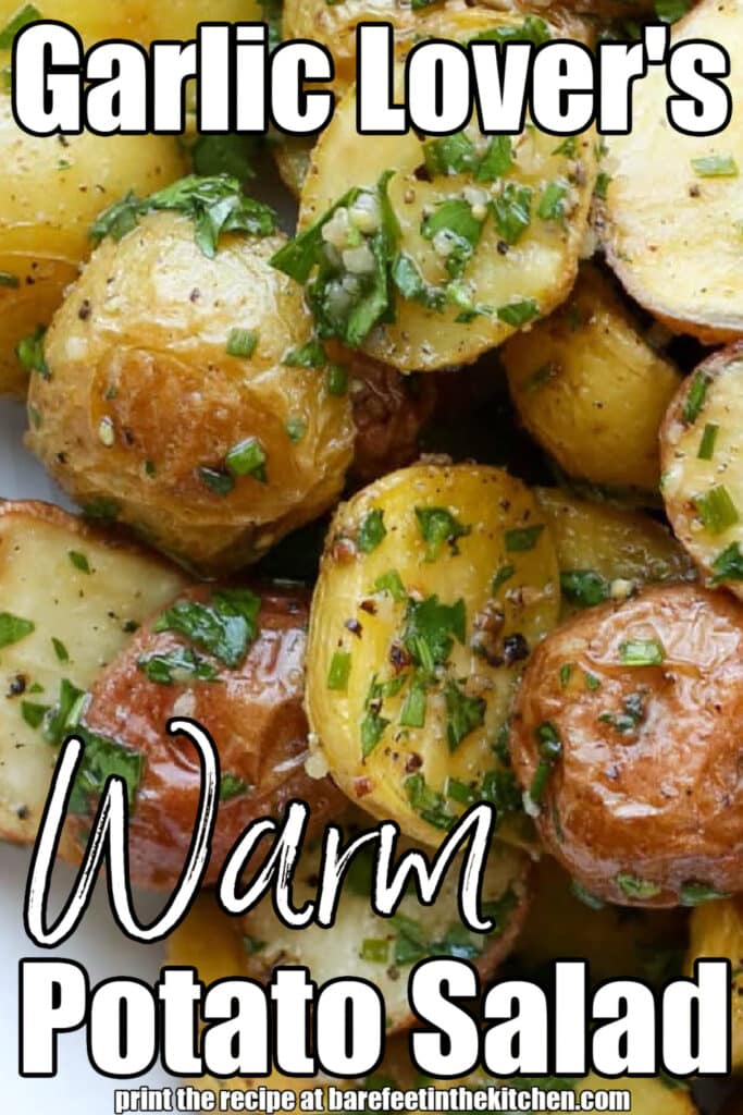 Garlic Lover's Warm Potato Salad