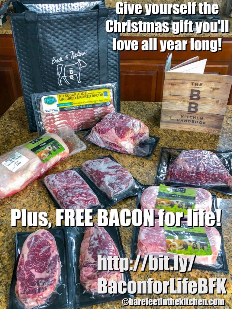 Give yourself the Christmas gift you'll love all year long! get the discount code now at barefeetinthekitchen.com