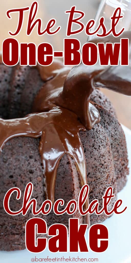 The Best One Bowl Chocolate Cake Recipe