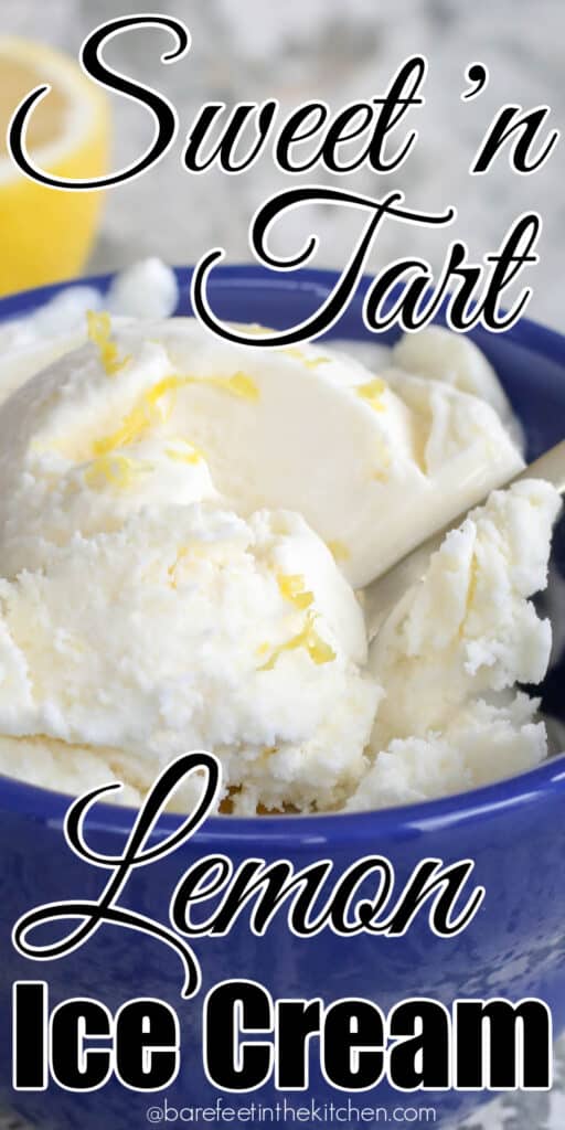 Sweet 'n Tart Lemon Ice Cream Recipe