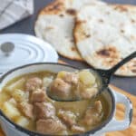 NM Green Chile Stew - made in the crock-pot OR on the stove!