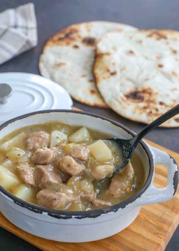 Stove-Top OR Crock-Pot Classic Green Chile Stew
