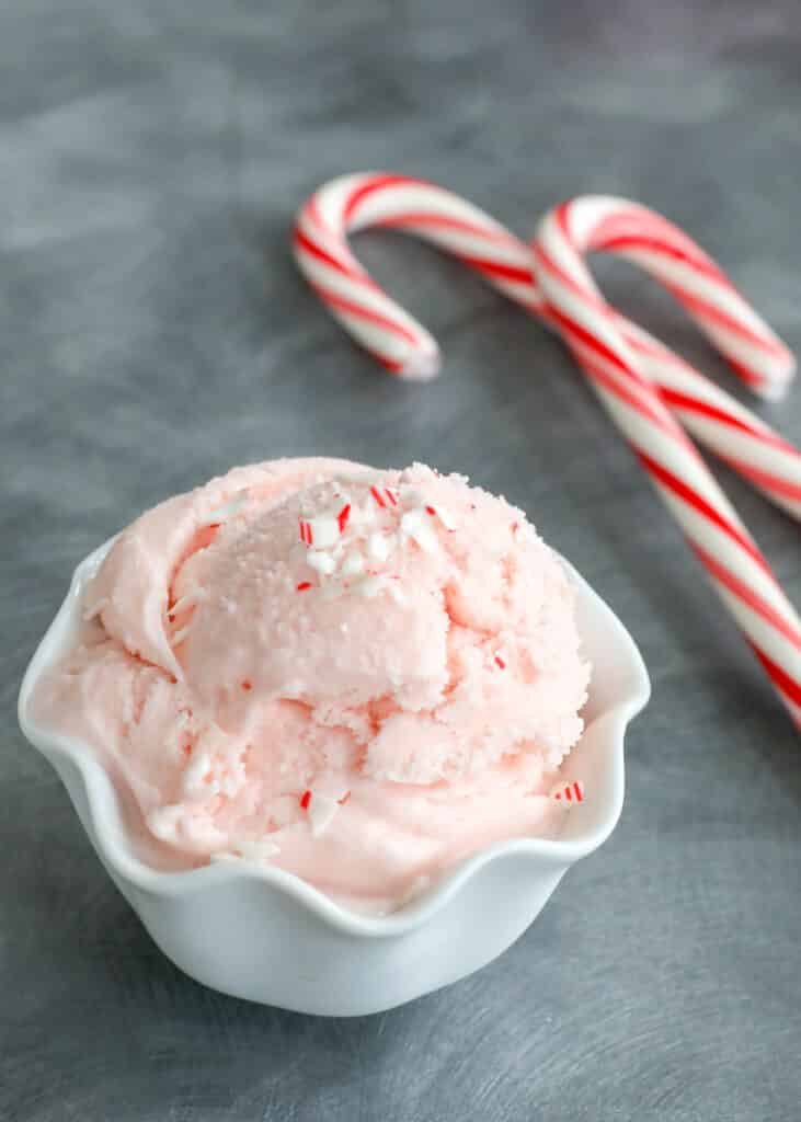 You're going to love this candy cane ice cream!