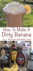 The Best Ever Dirty Banana Cocktail - Barefeet In The Kitchen