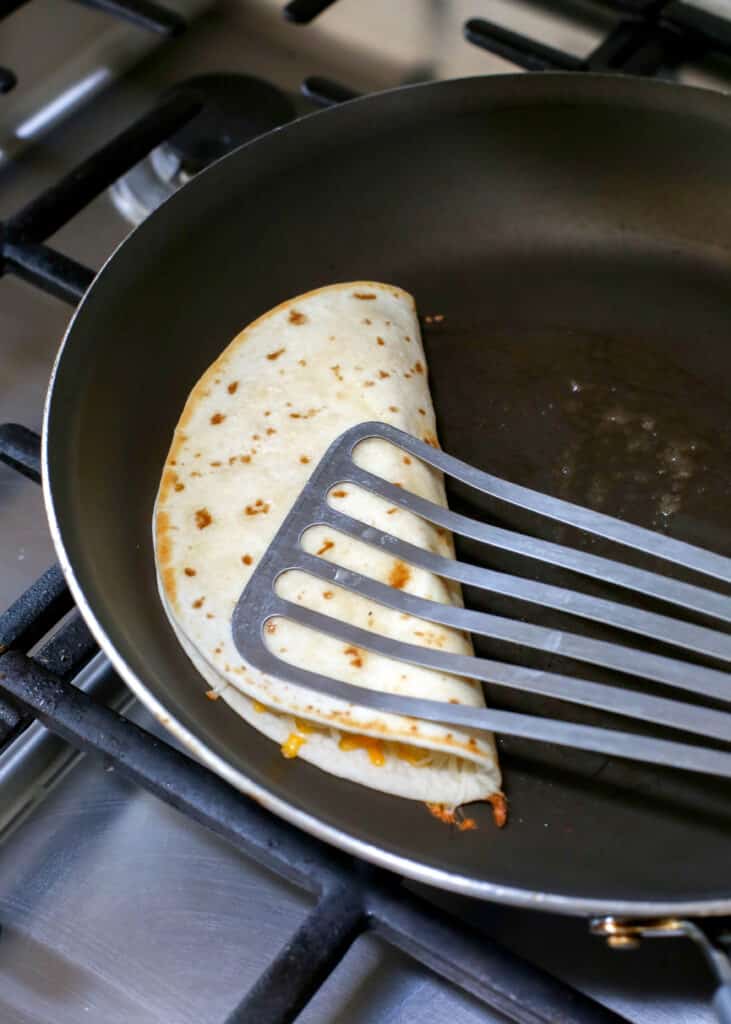 Find out how to make perfect quesadillas at barefeetinthekitchen.com