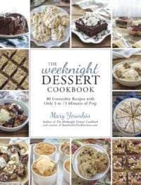 The Weeknight Desserts Cookbook - releases Oct 1, 2019