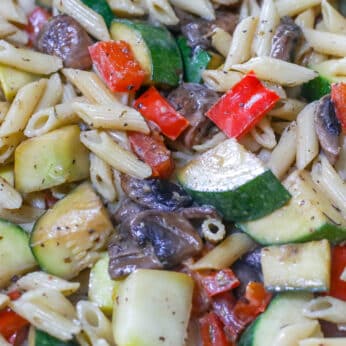 Creamy Penne with Vegetables