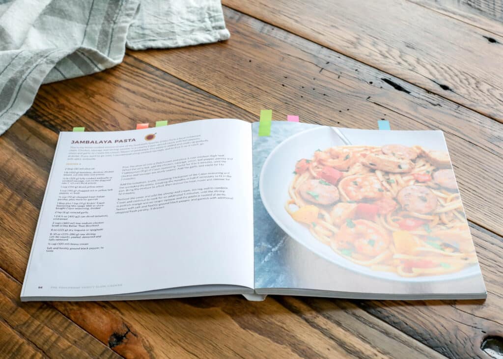 Loving the lay-flat binding on The Foolproof Slow Cooker Cookbook!