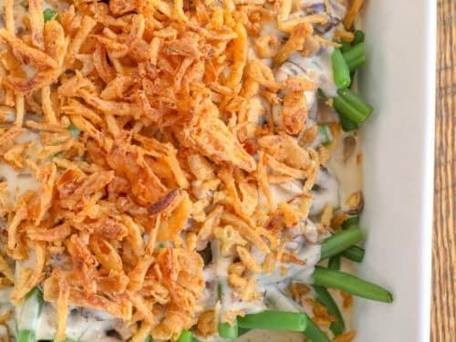 how to dress up green bean casserole Green Bean Casserole