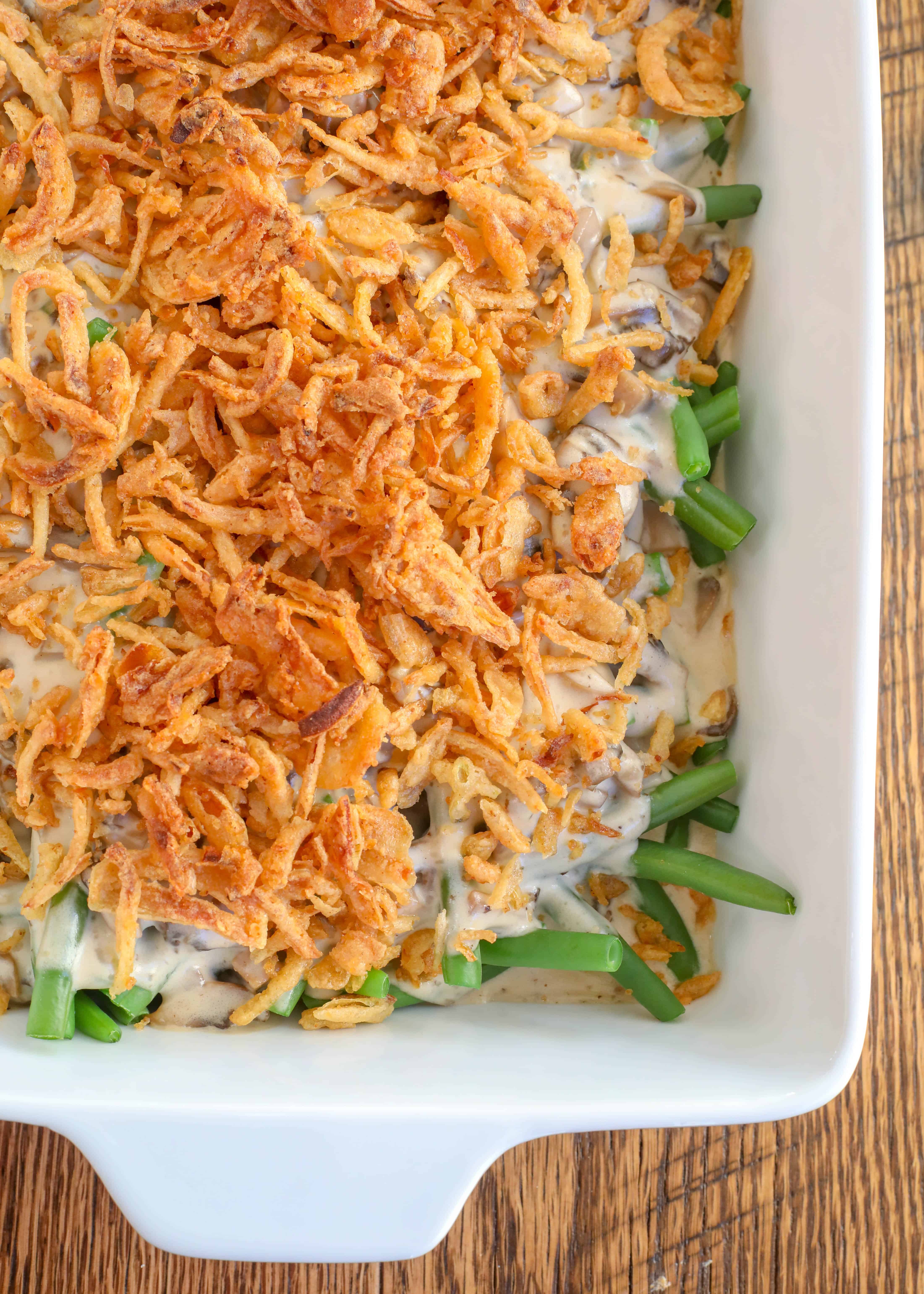 Homemade Green Bean Casserole